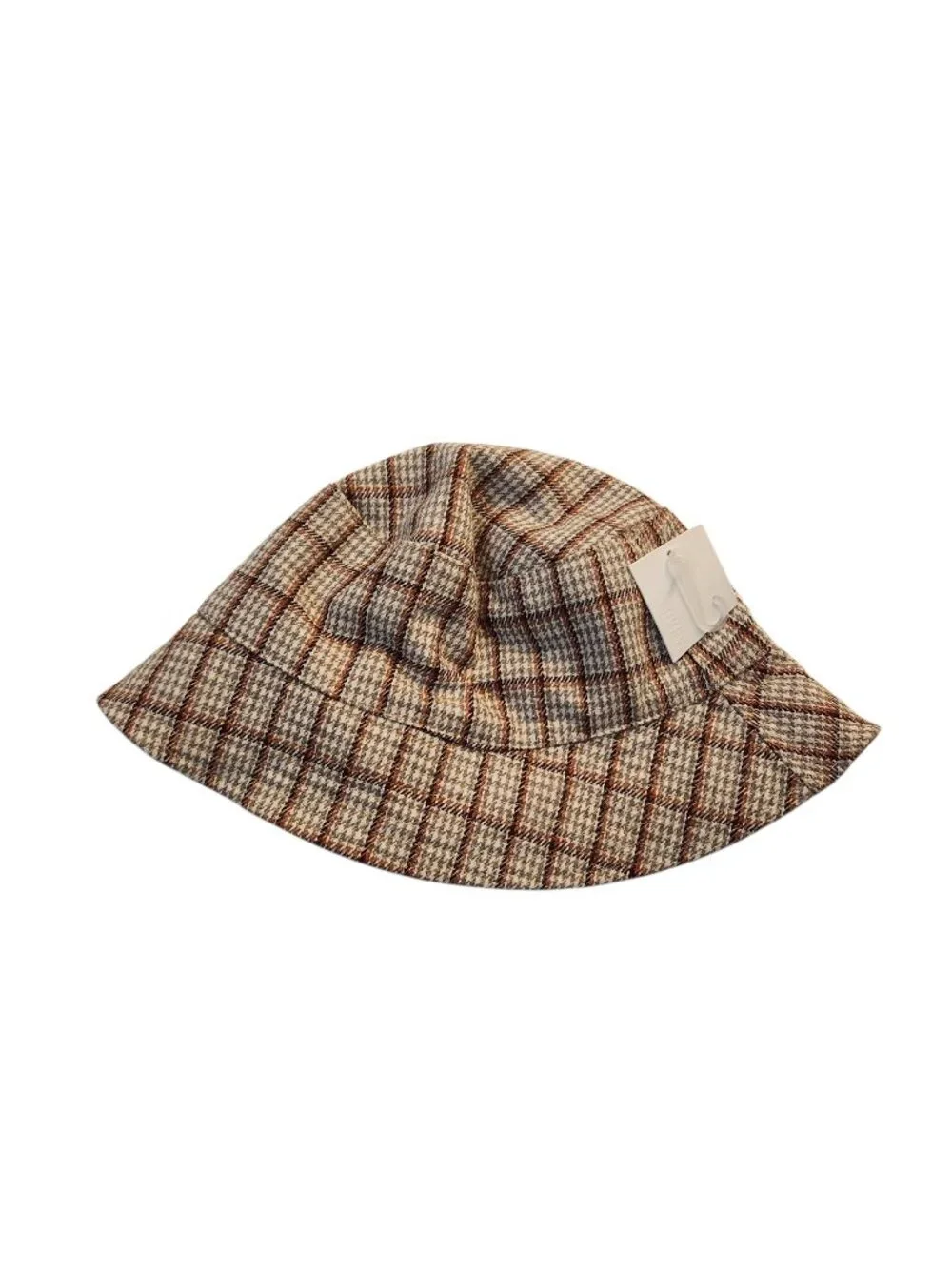 NWT Forever 21 Striped Bucket Hat Brown Tan White Unisex